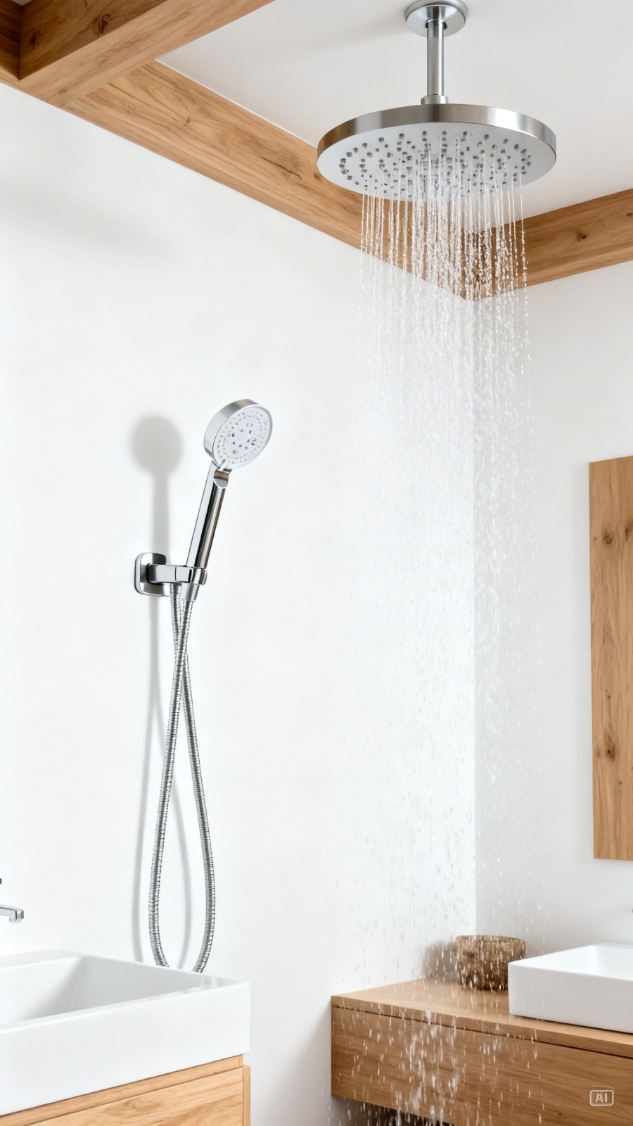 Vista 6 de Ducha Premium con Manguera Flexible